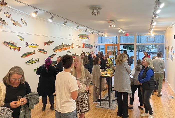 art gallery reception